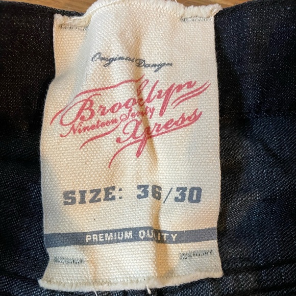 Brooklyn Xpress Jeans Men's 36x29 Black Baggy Loose Fit Y2K 90s Style Grunge - Picture 11 of 12